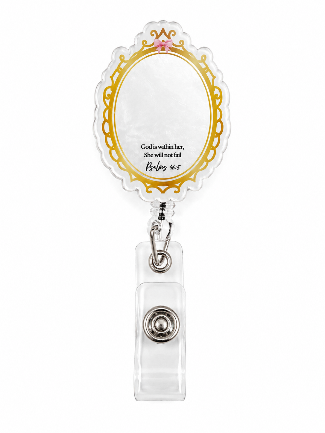'Psalms 46:5' Badge Reel