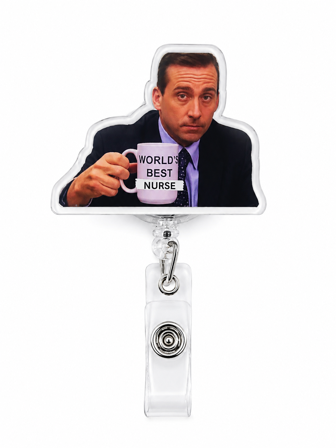 'World's Best Nurse' Badge Reel